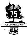 NORTHBOUND 75 POBLANO PALE ALE TUPPS BREWERY