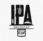TUPPS IPA INDIA PALE ALE TUPPS BREWERY