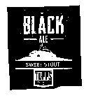 BLACK ALE SWEET STOUT TUPPS BREWERY