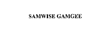 SAMWISE GAMGEE