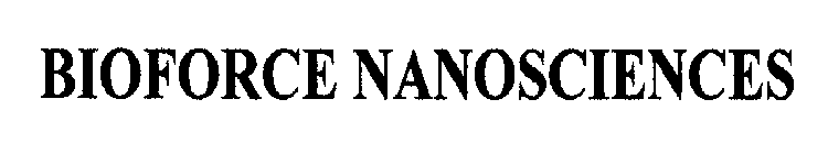 BIOFORCE NANOSCIENCES