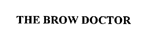 THE BROW DOCTOR