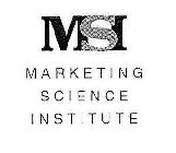 MSI MARKETING SCIENCE INSTITUTE