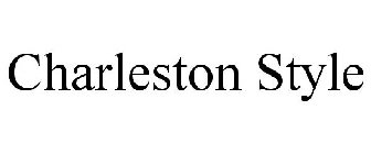 CHARLESTON STYLE