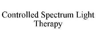 CONTROLLED SPECTRUM LIGHT THERAPY