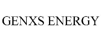 GENXS ENERGY