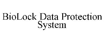BIOLOCK DATA PROTECTION SYSTEM