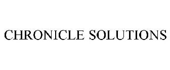 CHRONICLE SOLUTIONS