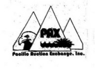 PAX PACIFIC AUCTION EXCHANGE, INC.