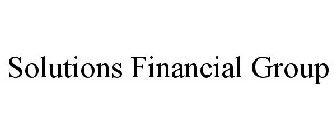 SOLUTIONS FINANCIAL GROUP