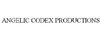 ANGELIC CODEX PRODUCTIONS