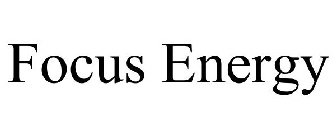 FOCUS ENERGY