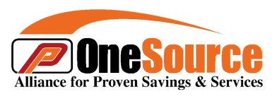 P ONE SOURCE ALLIANCE FOR PROVEN SAVINGS & SERVICES