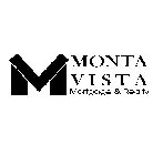 M MONTA VISTA MORTGAGE & REALTY