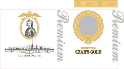 RUSSIA VODKA CZAR'S GOLD IMPORTED FROM RUSSIA