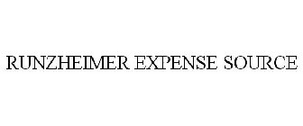 RUNZHEIMER EXPENSE SOURCE