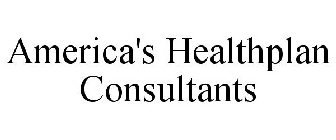 AMERICA'S HEALTHPLAN CONSULTANTS