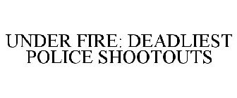 UNDER FIRE: DEADLIEST POLICE SHOOTOUTS