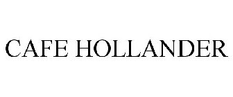 CAFE HOLLANDER