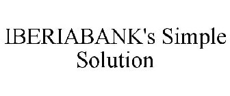 IBERIABANK'S SIMPLE SOLUTION