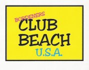 BORDENERS CLUB BEACH U.S.A.
