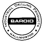BAROID INDUSTRIAL DRILLING PRODUCTS HALLIBURTON