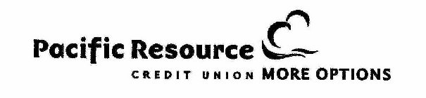 PACIFIC RESOURCE CREDIT UNION MORE OPTIONS