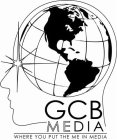 GCB MEDIA WHERE YOU PUT THE ME IN MEDIA