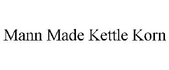 MANN MADE KETTLE KORN