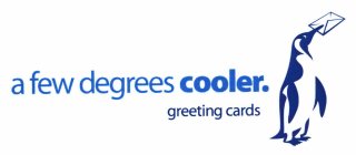 A FEW DEGREES COOLER. GREETING CARDS