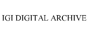 IGI DIGITAL ARCHIVE