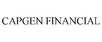 CAPGEN FINANCIAL