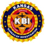 KANSAS BUREAU OF INVESTIGATION KBI SERVICE DEDICATION INTEGRITY 1939