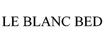 LE BLANC BED