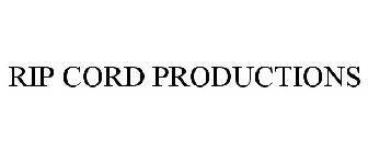 RIP CORD PRODUCTIONS