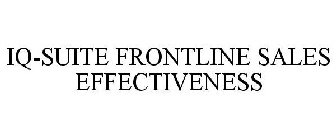 IQ-SUITE FRONTLINE SALES EFFECTIVENESS