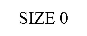 SIZE 0