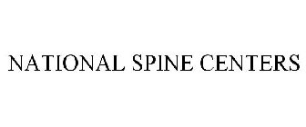 NATIONAL SPINE CENTERS
