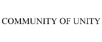 COMMUNITY OF UNITY