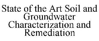 STATE OF THE ART SOIL AND GROUNDWATER CHARACTERIZATION AND REMEDIATION