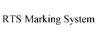 RTS MARKING SYSTEM