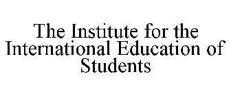 THE INSTITUTE FOR THE INTERNATIONAL EDUCATION OF STUDENTS