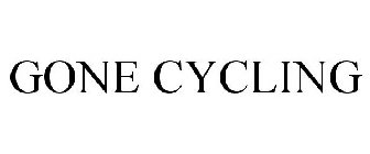 GONE CYCLING