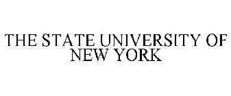 THE STATE UNIVERSITY OF NEW YORK