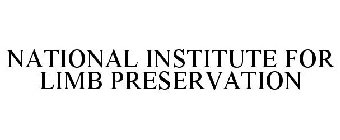NATIONAL INSTITUTE FOR LIMB PRESERVATION