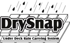DRYSNAP UNDER DECK RAIN CARRYING SYSTEM