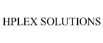 HPLEX SOLUTIONS