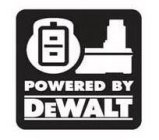 POWERED BY DEWALT