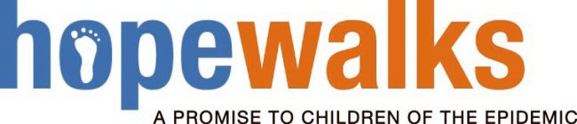 HOPEWALKS A PROMISE TO CHILDREN OF THE EPIDEMIC