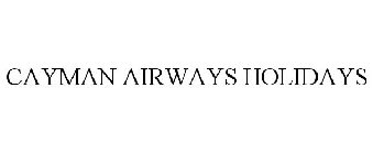 CAYMAN AIRWAYS HOLIDAYS